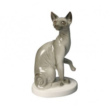 Скульптура Кошка-сфинкс