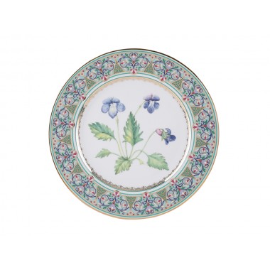 Декоративная тарелка Фиалка
