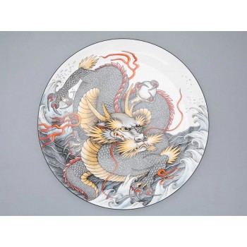 Декоративная тарелка Tattoo Dragon