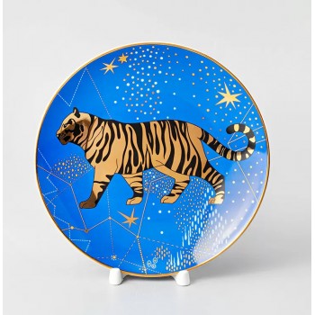 Декоративная тарелка Тигр. Пора чудес